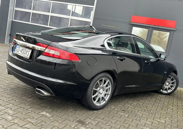 Jaguar XF cena 39800 przebieg: 177114, rok produkcji 2010 z Wysokie Mazowieckie małe 529